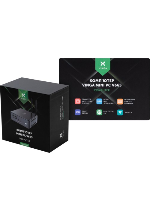 Vinga Mini PC V665 (V6651255U.32512)