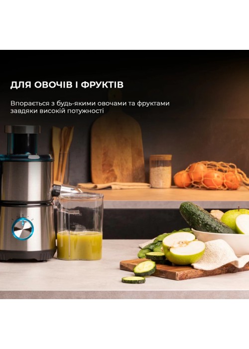 Соковитискач Cecotec Juice&Fresh 400 Titan Black (CCTC-04153)