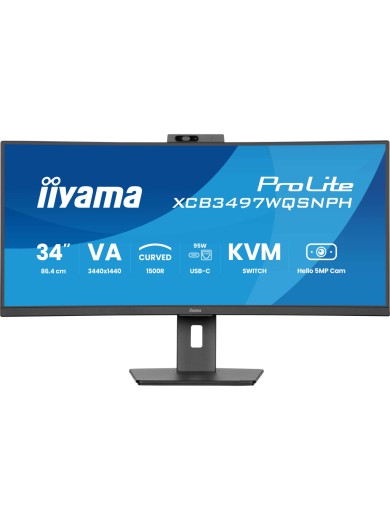 Монітор Iiyama XCB3497WQSNPH-B1