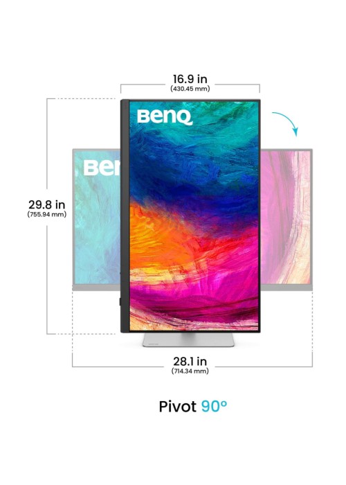 Монітор BenQ PD3226G White-Silver