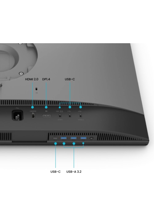Монітор BenQ PD2706QN сірого кольору