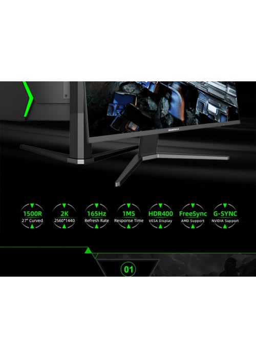 Монітор Gamemax GMX27C165Q