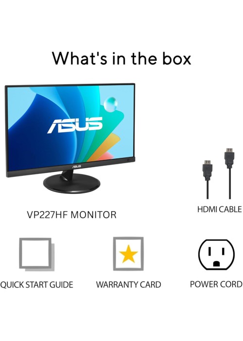 Монітор ASUS VP227HF (90LM0880-B01O71)
