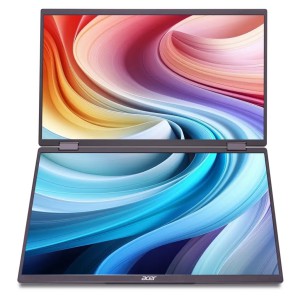 Подвійний портативний монітор Acer PD163Qbmiuux (UM.ZP3EE.008)