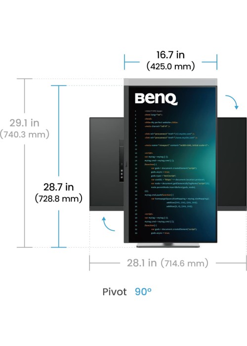 Монітор BenQ RD320U Metallic Grey