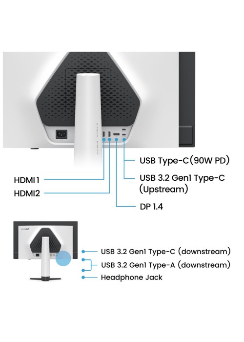 Монітор BenQ EX271UZ White