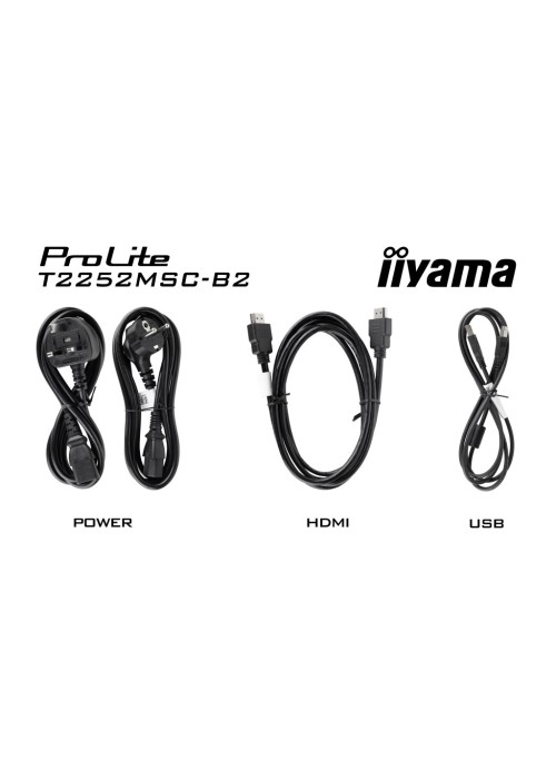 Монітор Iiyama T2252MSC-B2
