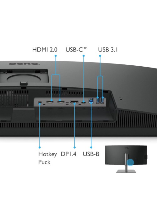 Монітор BenQ PD3420Q (9H.LJHLB.QPE)