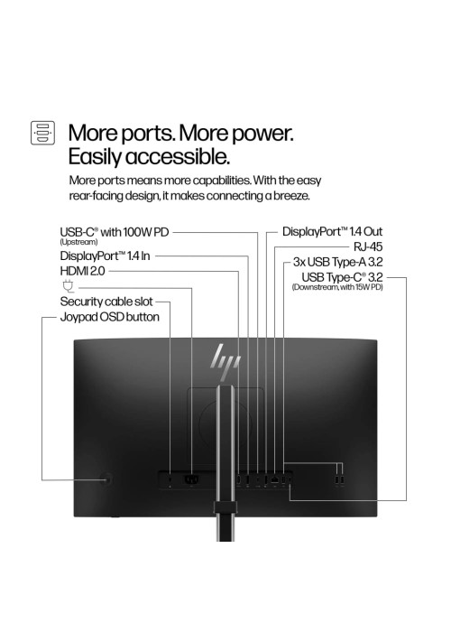 Монітор HP S5 Pro 524pu (9D9V7AA)