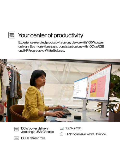 Монітор HP S5 Pro 524pu (9D9V7AA)