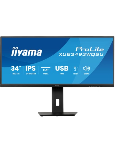 Монітор iiyama XUB3493WQSU-B6