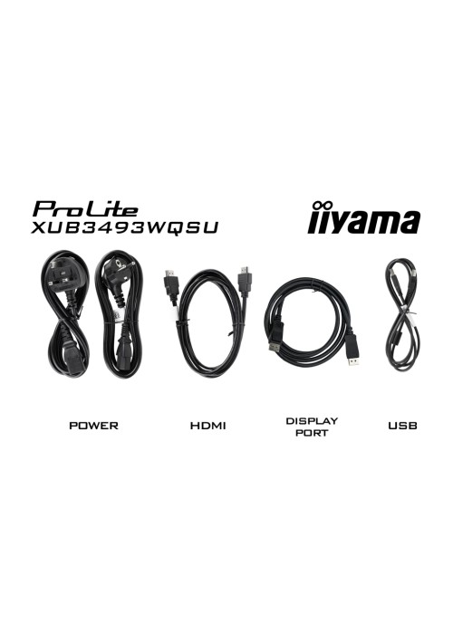 Монітор iiyama XUB3493WQSU-B6