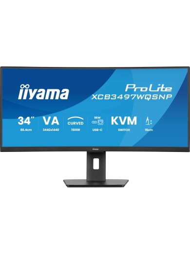 Монітор Iiyama XCB3497WQSNP-B1