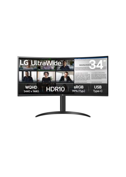 Монітор LG 34WR55QK-B