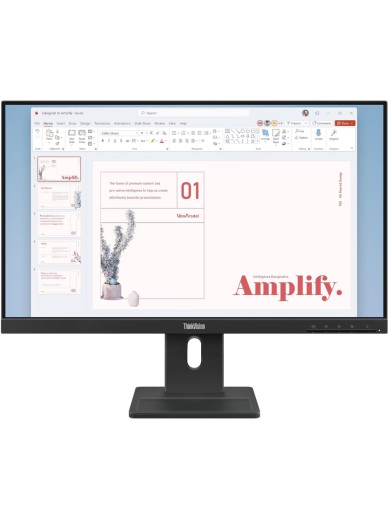 Монітор Lenovo E24-40 (64BAMAT1UA)