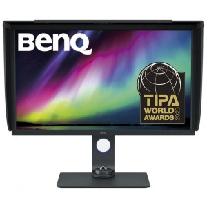 Сірий монітор BenQ SW321C