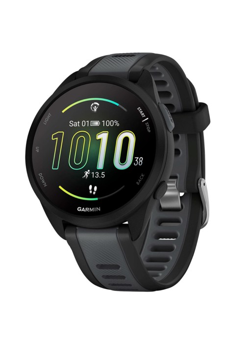 Смарт-годинник Garmin Forerunner 165, GPS, Black/Slate Grey, GPS (010-02863-20)