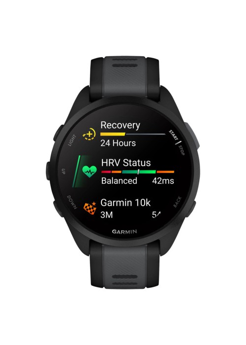 Смарт-годинник Garmin Forerunner 165, GPS, Black/Slate Grey, GPS (010-02863-20)
