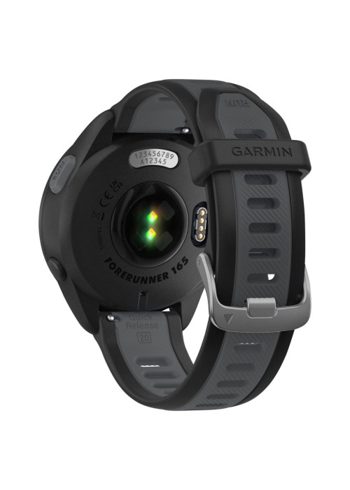 Смарт-годинник Garmin Forerunner 165, GPS, Black/Slate Grey, GPS (010-02863-20)