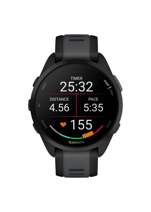 Смарт-годинник Garmin Forerunner 165, GPS, Black/Slate Grey, GPS (010-02863-20)