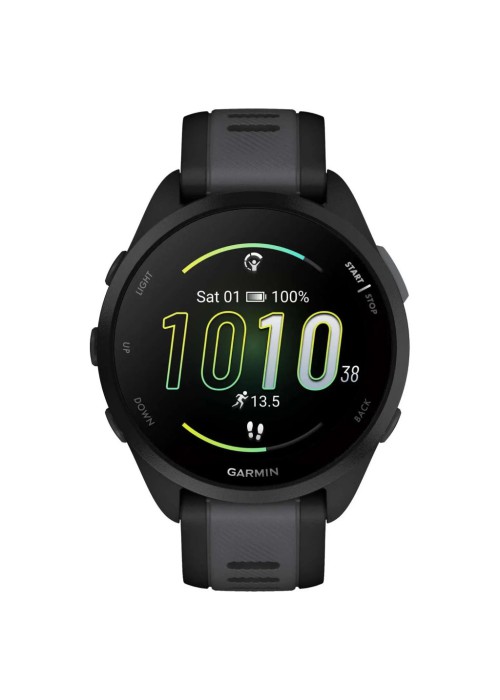 Смарт-годинник Garmin Forerunner 165, GPS, Black/Slate Grey, GPS (010-02863-20)