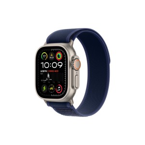 Смарт-годинник Apple Watch Ultra 2 2024 GPS + Cellular 49mm Natural Titanium Case with Blue Trail Loop - S/M (MX4J3UL/A)