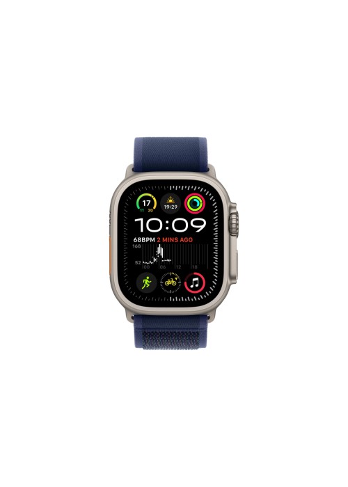 Смарт-годинник Apple Watch Ultra 2 2024 GPS + Cellular 49mm Natural Titanium Case with Blue Trail Loop - S/M (MX4J3UL/A)