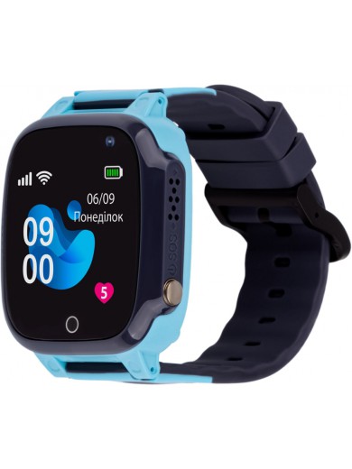 Смарт годинник для дітей AmiGo GO008 MILKY GPS WIFI Blue