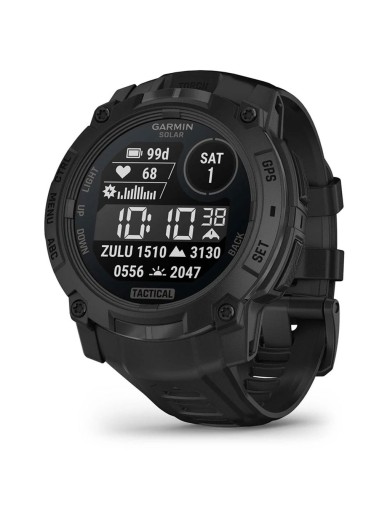 Смарт-часы Garmin Instinct 3, Tactical, Solar, 50mm, Black,GPS смарт-годинник (010-02935-50)