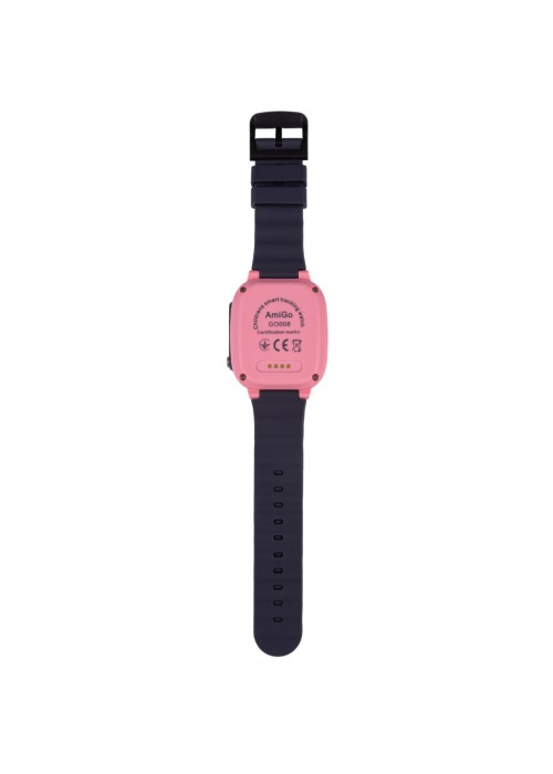 Смарт годинник для дітей AmiGo GO008 MILKY GPS WIFI Pink