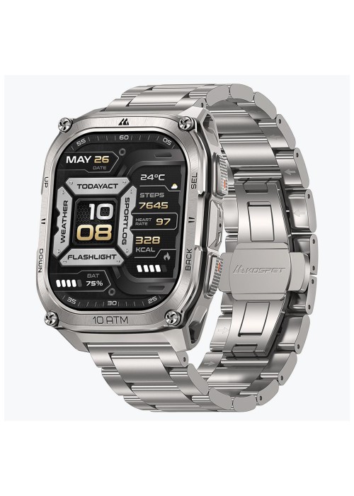 Смарт-годинник KOSPET TANK M4SE SILVER (6978602500638)