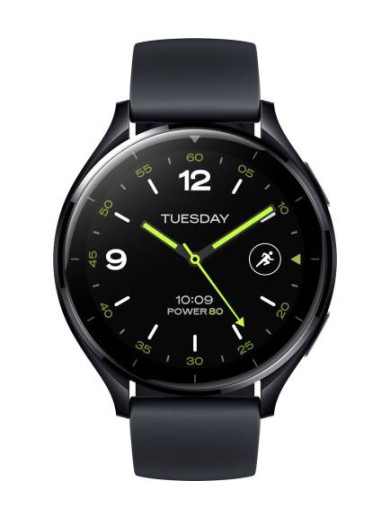 Часи Xiaomi Watch 2 Black Black Strap (BHR8035GL) чорний