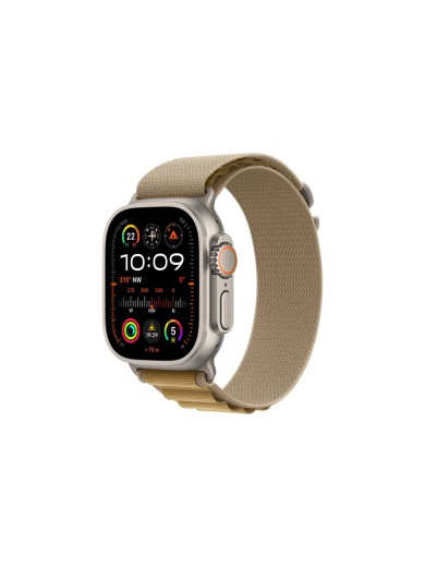 Смарт-годинник Apple Watch Ultra 2 2024 GPS + Cellular 49mm Natural Titanium Case with Brown Alpine Loop - Small (MX4E3UL/A)