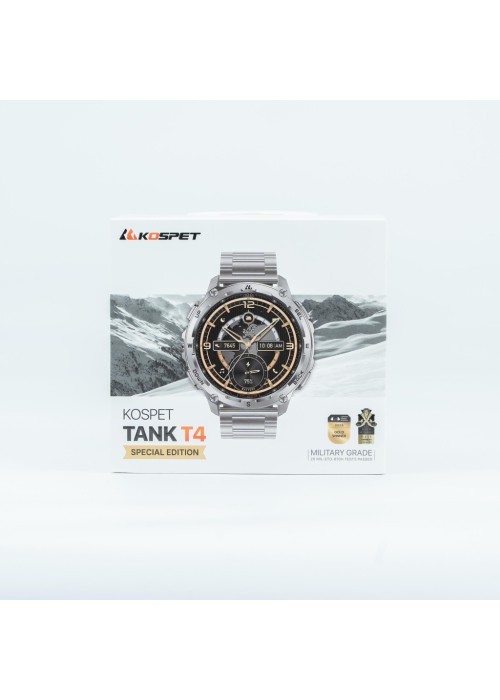 Смарт-часы KOSPET TANK T4SE SILVER (6978602500614)