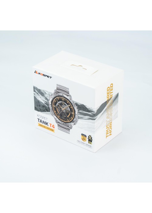 Смарт-часы KOSPET TANK T4SE SILVER (6978602500614)
