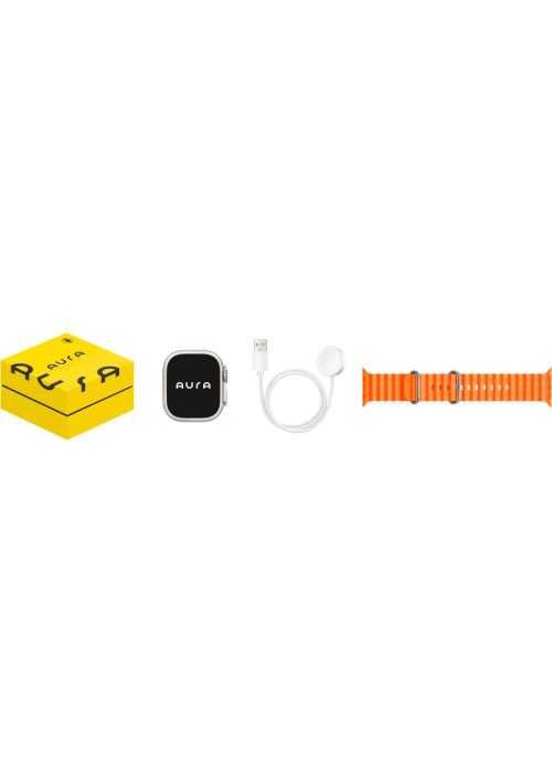 Смарт-годинник AURA X4 ProMax 53mm Orange (SWAX453O)