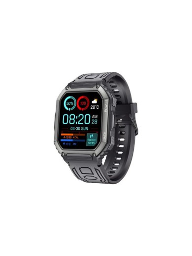 Смарт-годинник Gelius Pro GP-SW007 (Tactical Navy) Bluetooth-дзвінок (IP68) Чорний (GP-SW007 Black)