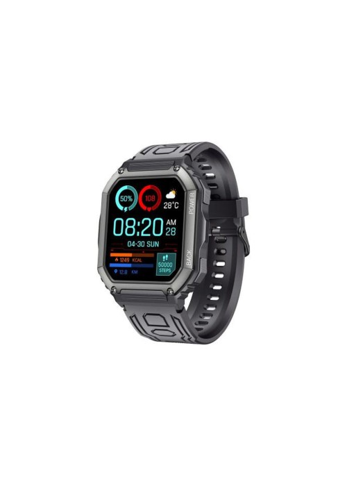 Смарт-годинник Gelius Pro GP-SW007 (Tactical Navy) Bluetooth-дзвінок (IP68) Чорний (GP-SW007 Black)