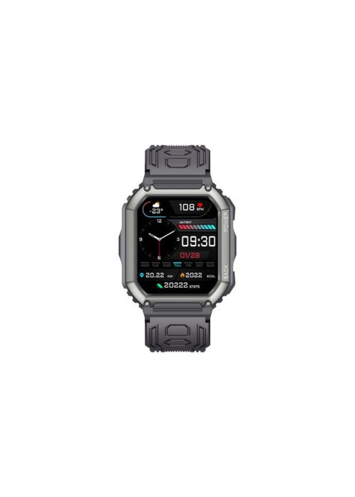 Смарт-годинник Gelius Pro GP-SW007 (Tactical Navy) Bluetooth-дзвінок (IP68) Чорний (GP-SW007 Black)