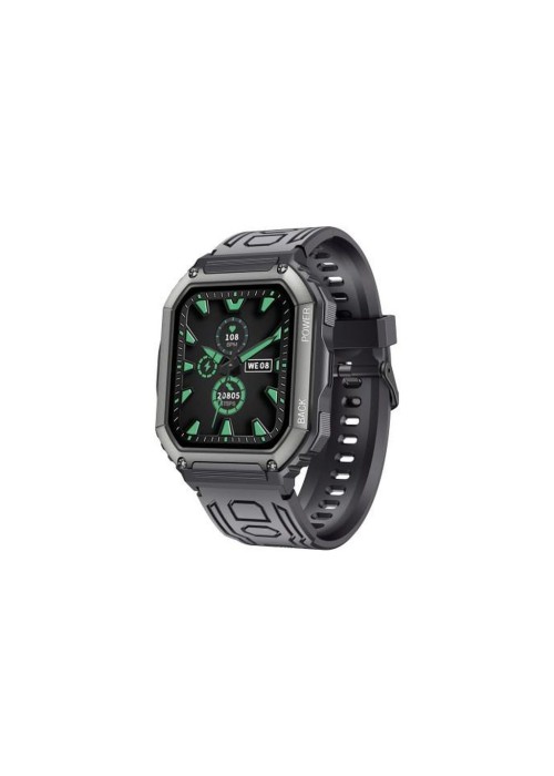 Смарт-годинник Gelius Pro GP-SW007 (Tactical Navy) Bluetooth-дзвінок (IP68) Чорний (GP-SW007 Black)