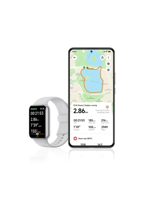 Фітнес-браслет Xiaomi Smart Band 9 Pro (BHR8715GL) ML Silver