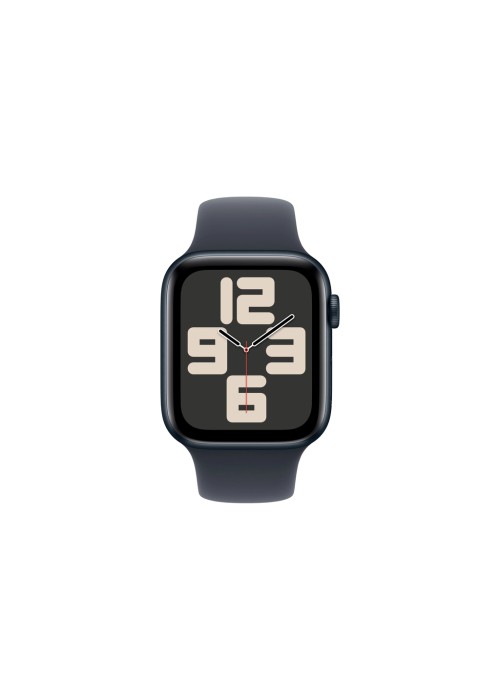 Смарт-годинник Apple Watch SE 2024 GPS 44mm Midnight Aluminium Case with Midnight Sport Band - M/L (MXEK3QH/A)