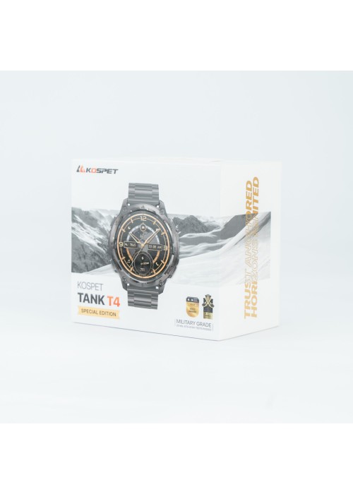 Смарт-годинник KOSPET TANK T4SE BLACK (6978602500607)
