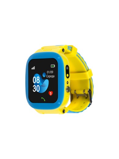 Смарт годинник для дітей AmiGo GO004 GLORY Blue-Yellow