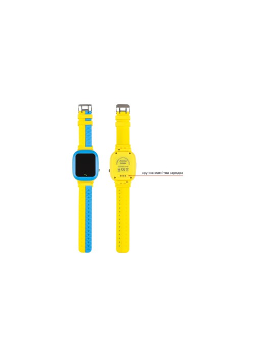 Смарт годинник для дітей AmiGo GO004 GLORY Blue-Yellow