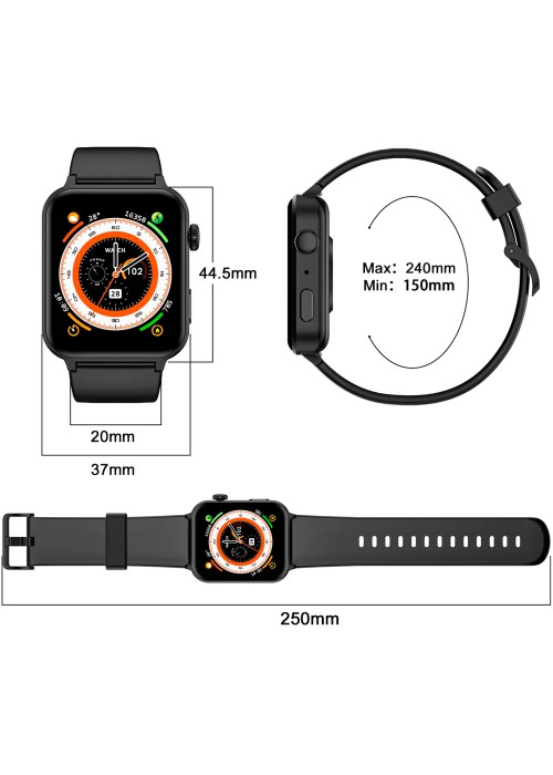 Cмарт-годинник Blackview R30 Pro Black (6931548317418)