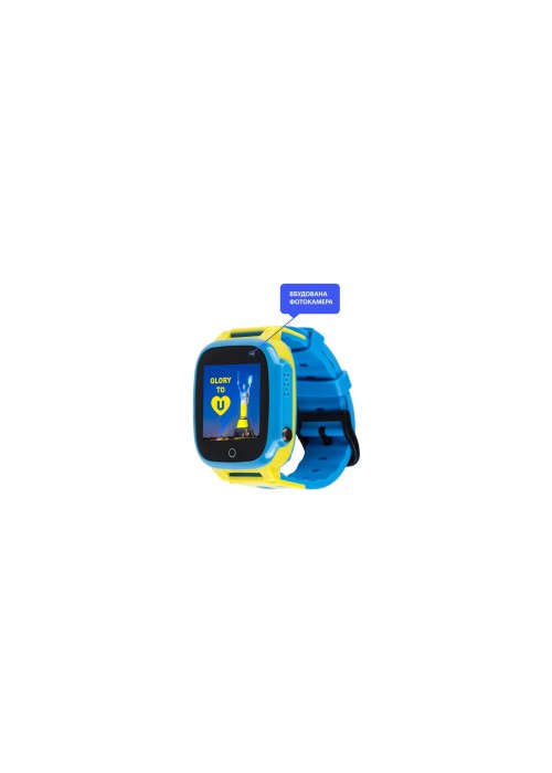 Смарт годинник для дітей AmiGo GO008 GLORY GPS WIFI Blu-Yel