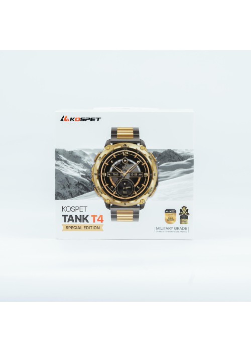 Смарт-часы KOSPET TANK T4SE GOLD (6978602500621)