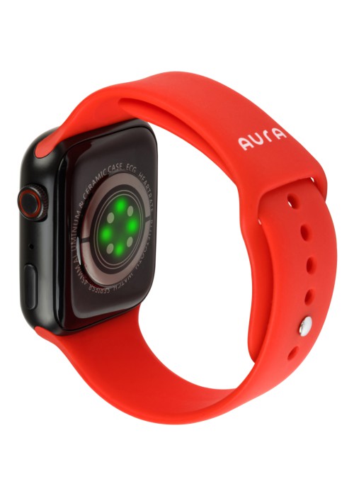 Смарт-годинник AURA X2 Pro 44 мм червоний (SWAX244R)
