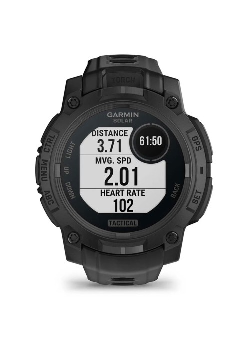 Смарт-часы Garmin Instinct 3, Tactical, Solar, 45mm, Black, GPS смарт-годинник (010-02934-50)